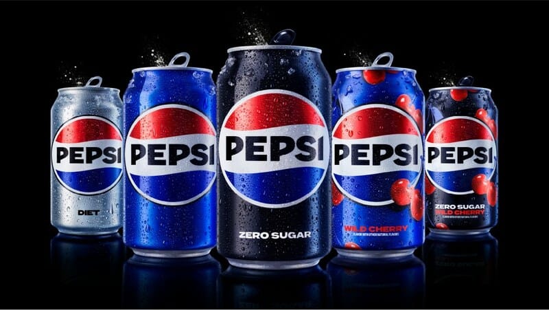 New Pepsi logo unveiled.