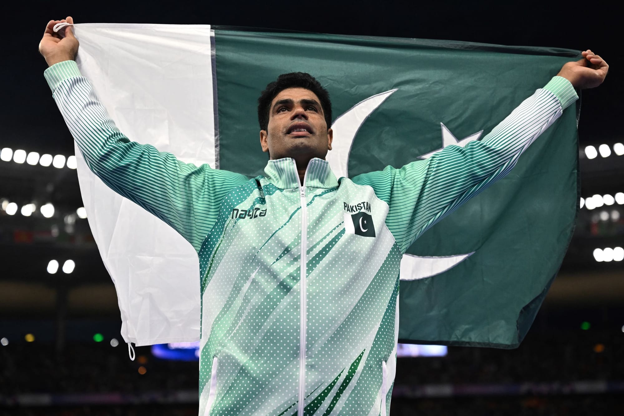 Arshad Nadeem wins Pakistan's first gold at Paris Olympics