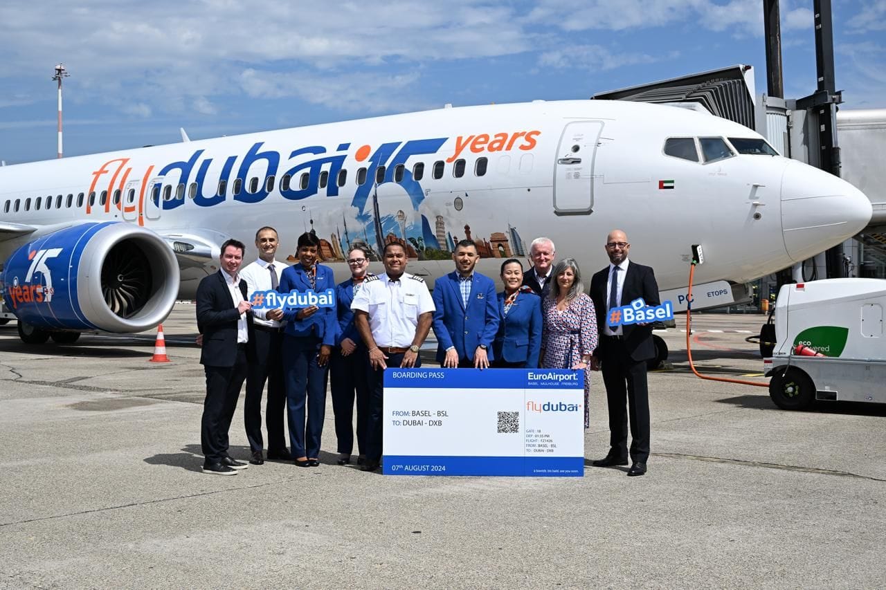 flydubai lands in Basel