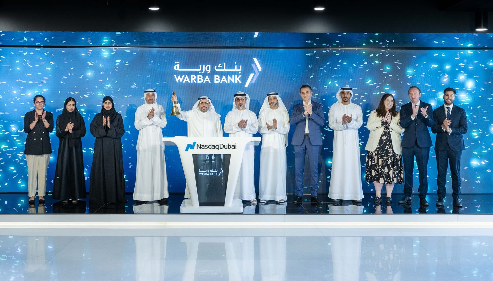 Kuwait's Warba Bank issues $500 million Sustainability Sukuk, welcomed by Nasdaq Dubai.