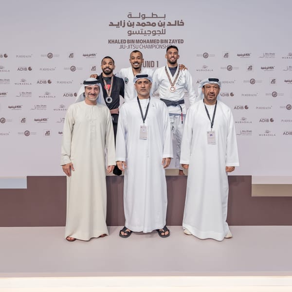 The first round of the Khaled bin Mohammed bin Zayed Jiu-Jitsu Championship kicked off with great enthusiasm in Abu Dhabi.