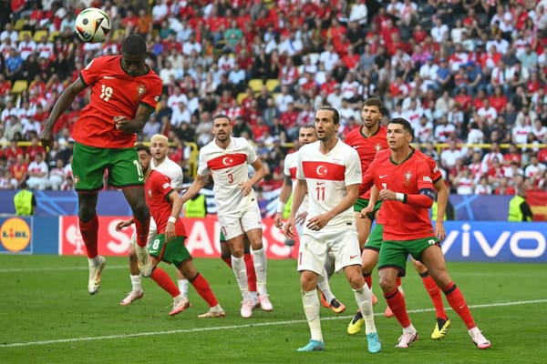 Portugal clinches round of 16 spot with 3-0 victory over Turkey in Euro 2024.