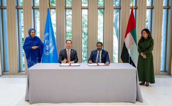 The UAE supports the Food and Agriculture Organization of the United Nations' humanitarian work in Sudan.