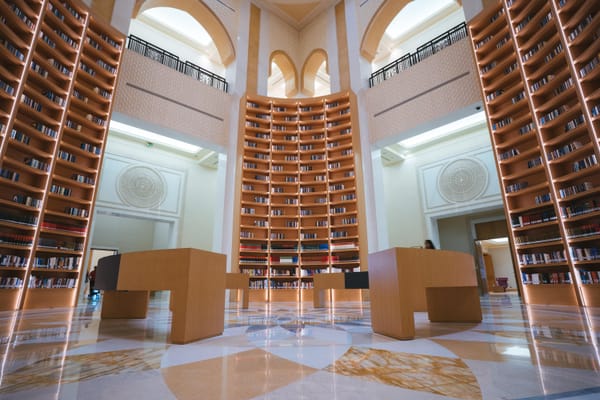 In the first half of 2024, Qasr Al Watan Library saw a 46% increase in visitor numbers.